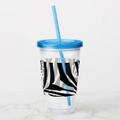 Verre En Acrylique Modèle Zebra (Gauche)