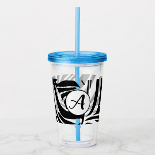 Verre En Acrylique Modèle Zebra