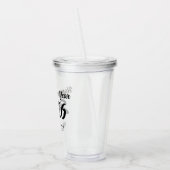 Verre En Acrylique Modern Custom Script 2026 Happy New Year (Gauche)