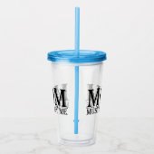 Verre En Acrylique MOM (doit m'obéir) dit : (Droite)