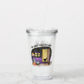 Verre En Acrylique Mon premier camp-O-Ween | Halloween Camping (Dos)