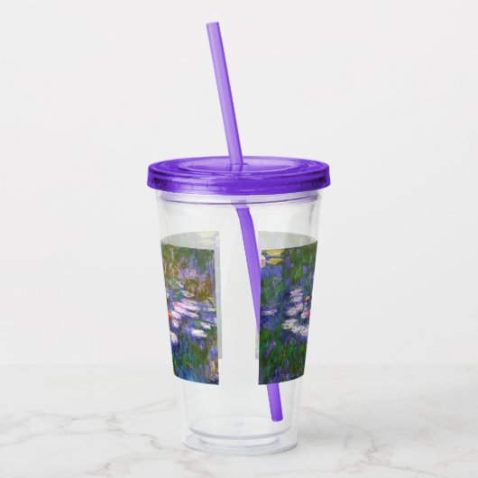 Verre En Acrylique Monet Nénuphars (Gauche)