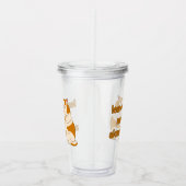 Verre En Acrylique Moody Grosse cat me laisse tranquille (Droite)