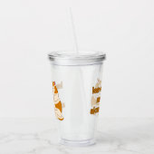 Verre En Acrylique Moody Grosse cat me laisse tranquille (Gauche)