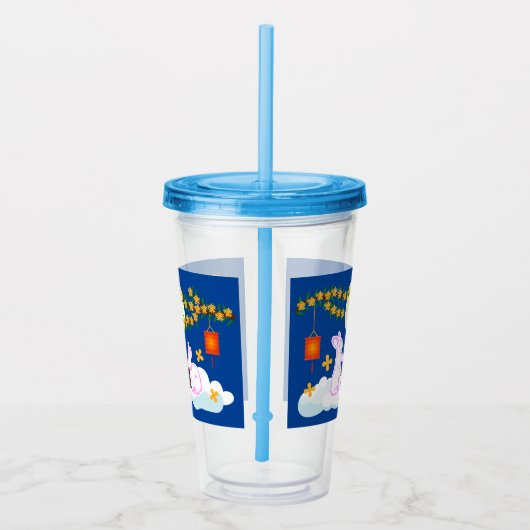 Verre En Acrylique Moon Rabbit Mooncake Osmanthus (Droite)