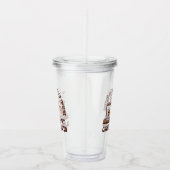 Verre En Acrylique Mort À L'Intérieur Mais Caffiné (Droite)