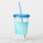 Verre En Acrylique Motif Crystal Snowflakes (Gauche)