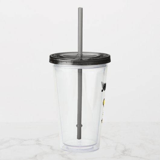 Verre En Acrylique Motif de design classique Woodstock | Ajouter Votr (Droite)