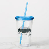 Verre En Acrylique Napping Kitty (Dos)