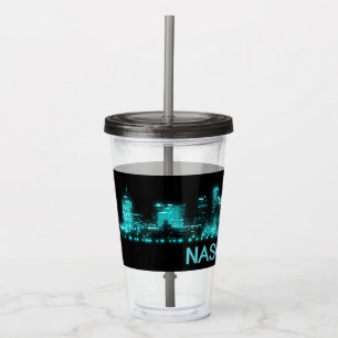 Verre En Acrylique Nashville Skyline
