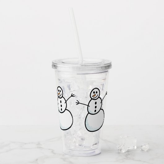 Verre En Acrylique Neige (Devant glace)