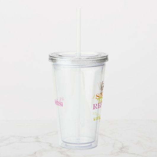 Verre En Acrylique Neon Bachelorette Final Fiesta Pool Party  (Droite)