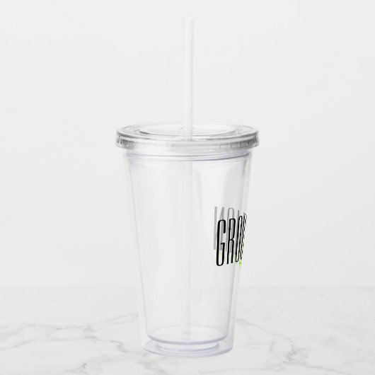 Verre En Acrylique Noce faite sur commande audacieuse de "Groomsman" (Droite)