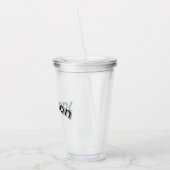Verre En Acrylique Nom de garçon Jackson, (Gauche)