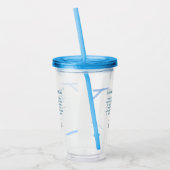 Verre En Acrylique Nom d'ingrédient ajouter nom d'entreprise site Web (Gauche)