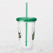 Verre En Acrylique Nom personnalisé Golf (Droite)