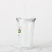 Verre En Acrylique Nom personnalisé Oncle Retro Cadeau | Oncle person (Gauche)