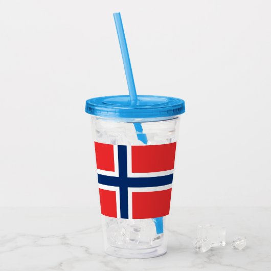 Verre En Acrylique Norvège (Devant glace)