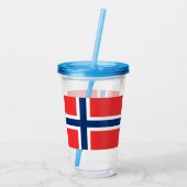 Verre En Acrylique Norvège (Dos)