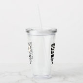 Verre En Acrylique Notre petit Boo Halloween 2e anniversaire (Gauche)