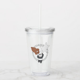 Verre En Acrylique Nous portons des ours nus - #SquadButs