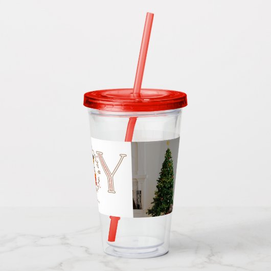 Verre En Acrylique Nutcracker Prince Holiday (Dos)