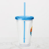 Verre En Acrylique Oh, Les Endroits Où Tu Vas Aller ! Sunset rétro (Droite)