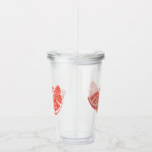 Verre En Acrylique Orange (Droite)