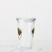 Verre En Acrylique Otter souriant mignon (Droite)