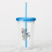 Verre En Acrylique Où les choses sauvages sont citées (Devant)