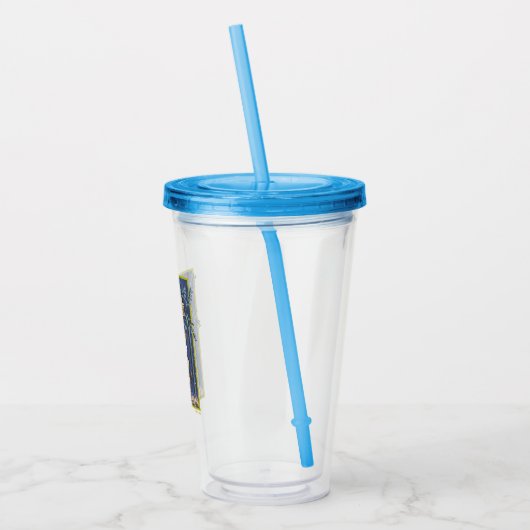 Verre En Acrylique Où les choses sauvages sont graphiques (Gauche)