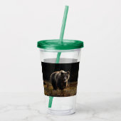 Verre En Acrylique Ours (Dos)