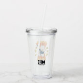 Verre En Acrylique Ours de glace - Rock Star (Dos)