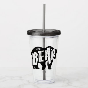 Verre En Acrylique Ours de Wee