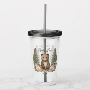 Verre En Acrylique Ours forestier