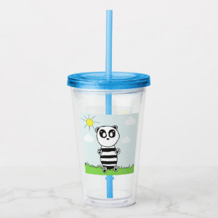 Verre En Acrylique Panda Kids