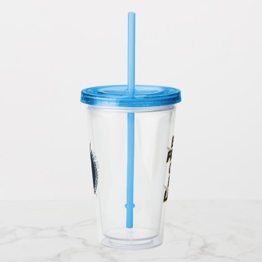 Verre En Acrylique Papa Le Plus Rapide En Centre Ville - Soyez Rapide (Droite)