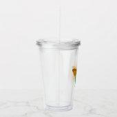 Verre En Acrylique Papillon iridescent (Droite)