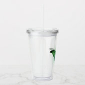 Verre En Acrylique Papillon vert iridescent (Droite)
