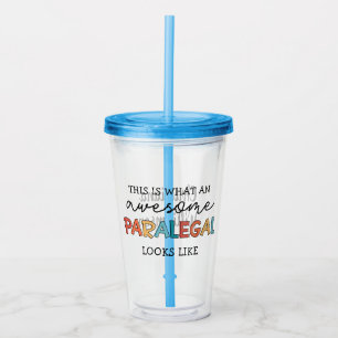Verre En Acrylique Paralegal sur mesure Awesome Assistant juridique a