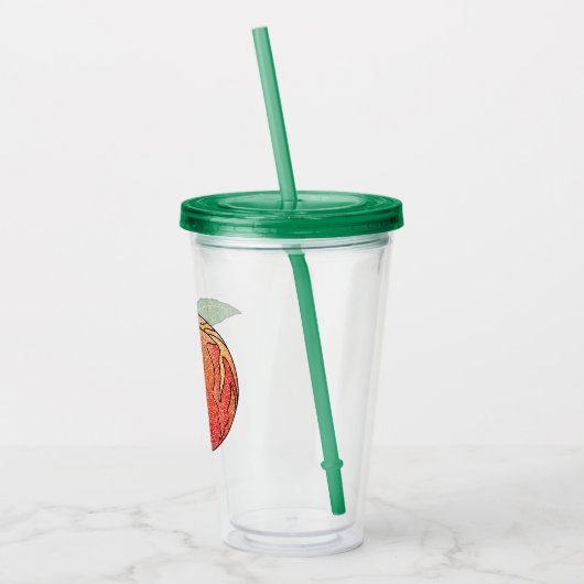 Verre En Acrylique Parties scintillant (Gauche)