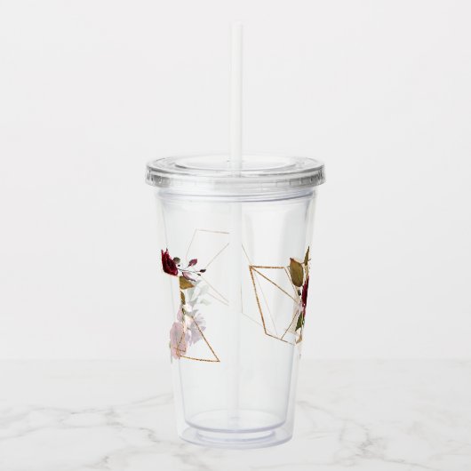 Verre En Acrylique Paruline acrylique 16 oz personnalisée (Droite)