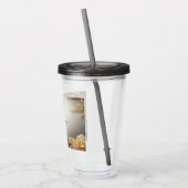 Verre En Acrylique Paruline Acrylique de Vacances Décoratives Or Uniq (Gauche)