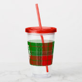 Verre En Acrylique Paruline acrylique monogramme (Gauche)