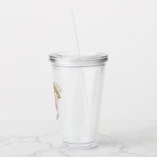 Verre En Acrylique Paruline acrylique pour la santé mentale rétro mig (Gauche)