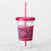 Verre En Acrylique Paruline acrylique 'XOXO' (Devant)