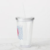 Verre En Acrylique Paruline MONOGRAM (Gauche)