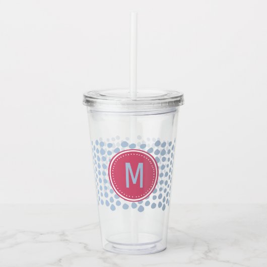 Verre En Acrylique Paruline MONOGRAM (Devant)