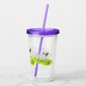 Verre En Acrylique Paruline : Petit Carlin doux (Dos)