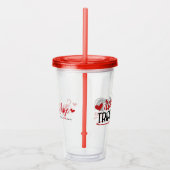 Verre En Acrylique Paruline rousse (Droite)